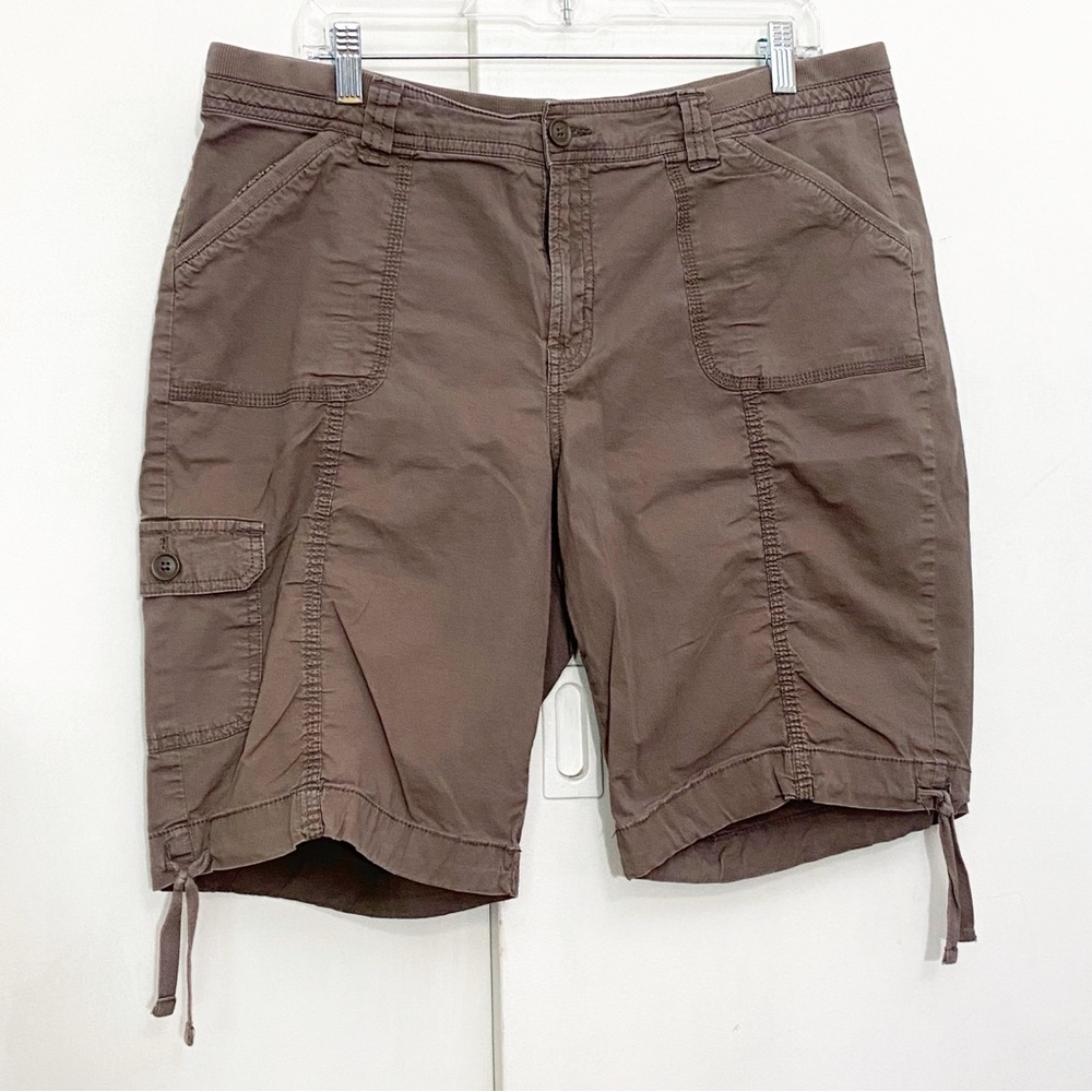 St. John's Bay Brown Cargo Shorts